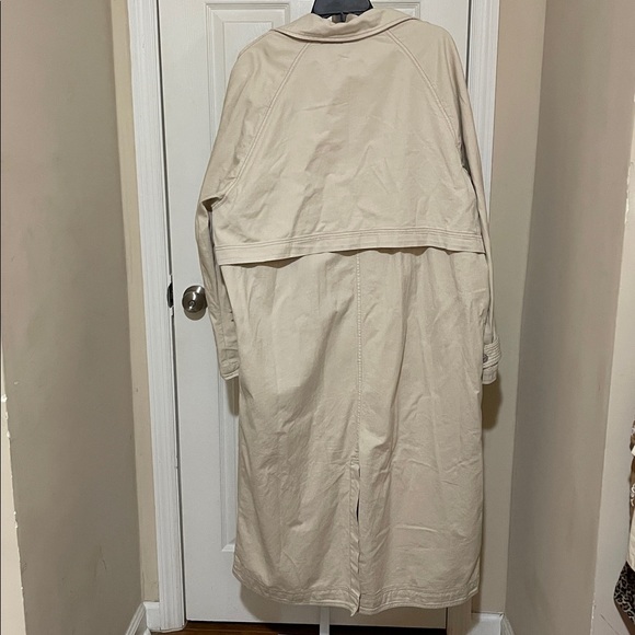 Free People We the Free Perry washed trench coat in oak - Picture 9 of 9